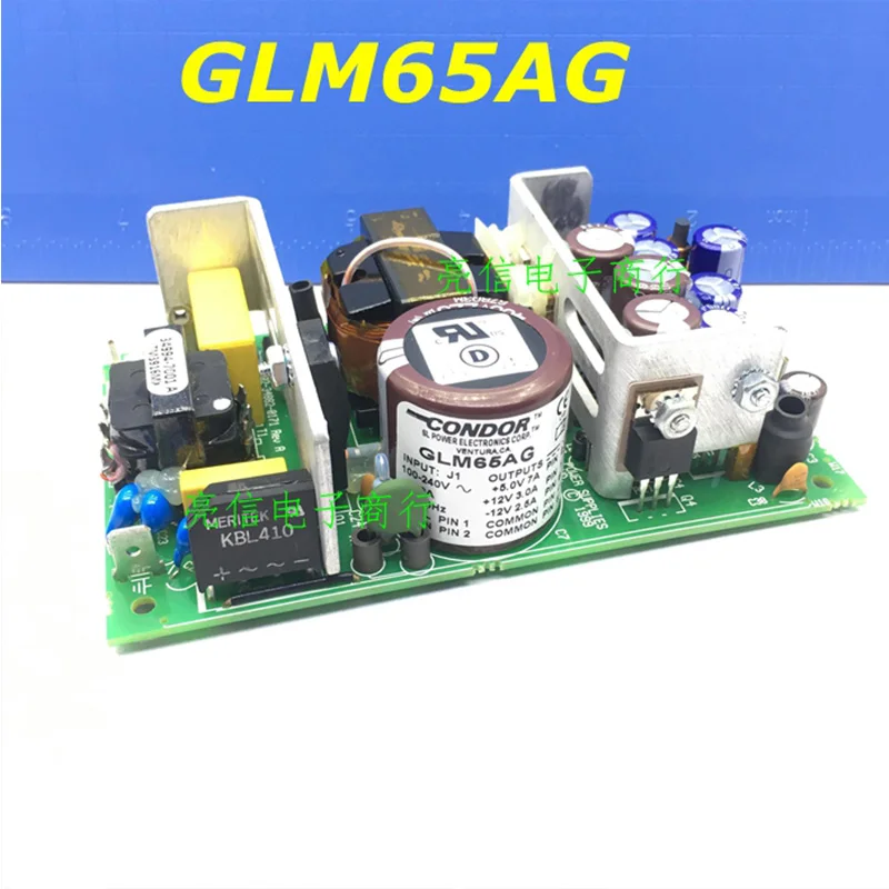 

Genuine New Power Supply For CONDOR +5V +-12V GLM65AG 100-240VAC