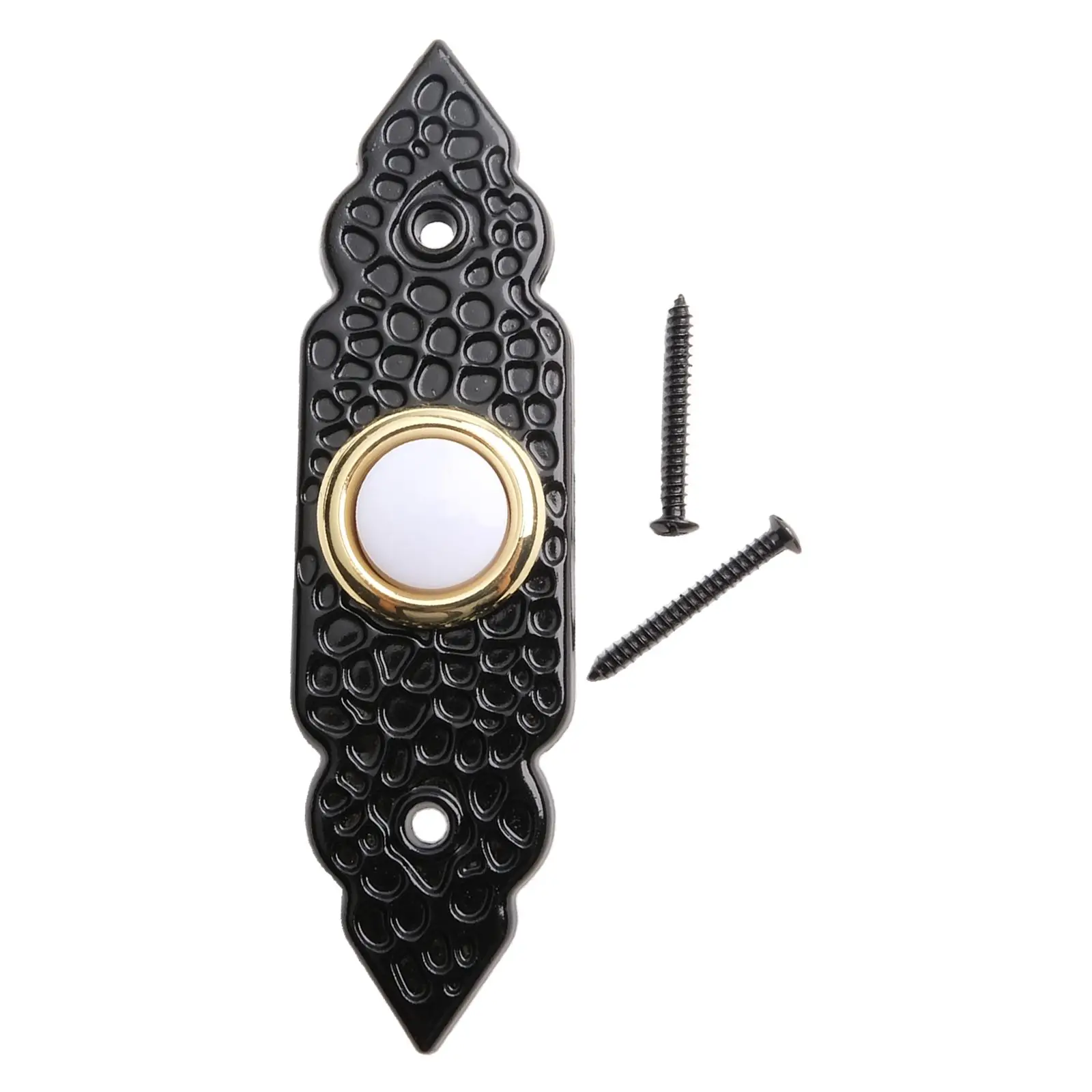For Front Doors Door Bell Buttons LED Doorbell Button Low-Light Conditions Built-in LED Light Easy Installation