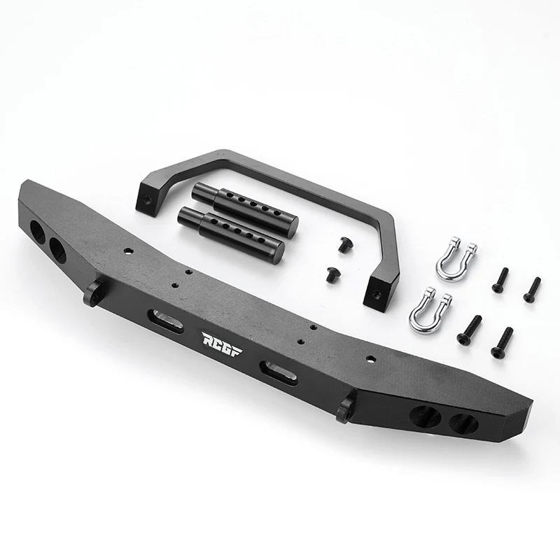 

Передний бампер RCGOFOLLOW из алюминиевого сплава для 1/10 RC Crawler Redcat GEN8, детали для обновления радиоуправляемого автомобиля