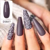 6Pcs/Set Nail Gel Polish Set Solid Color Glitter Shiny Soak Off UV LED Nail Art Varnish Kit Summer Art Gel Varnish For Women 3