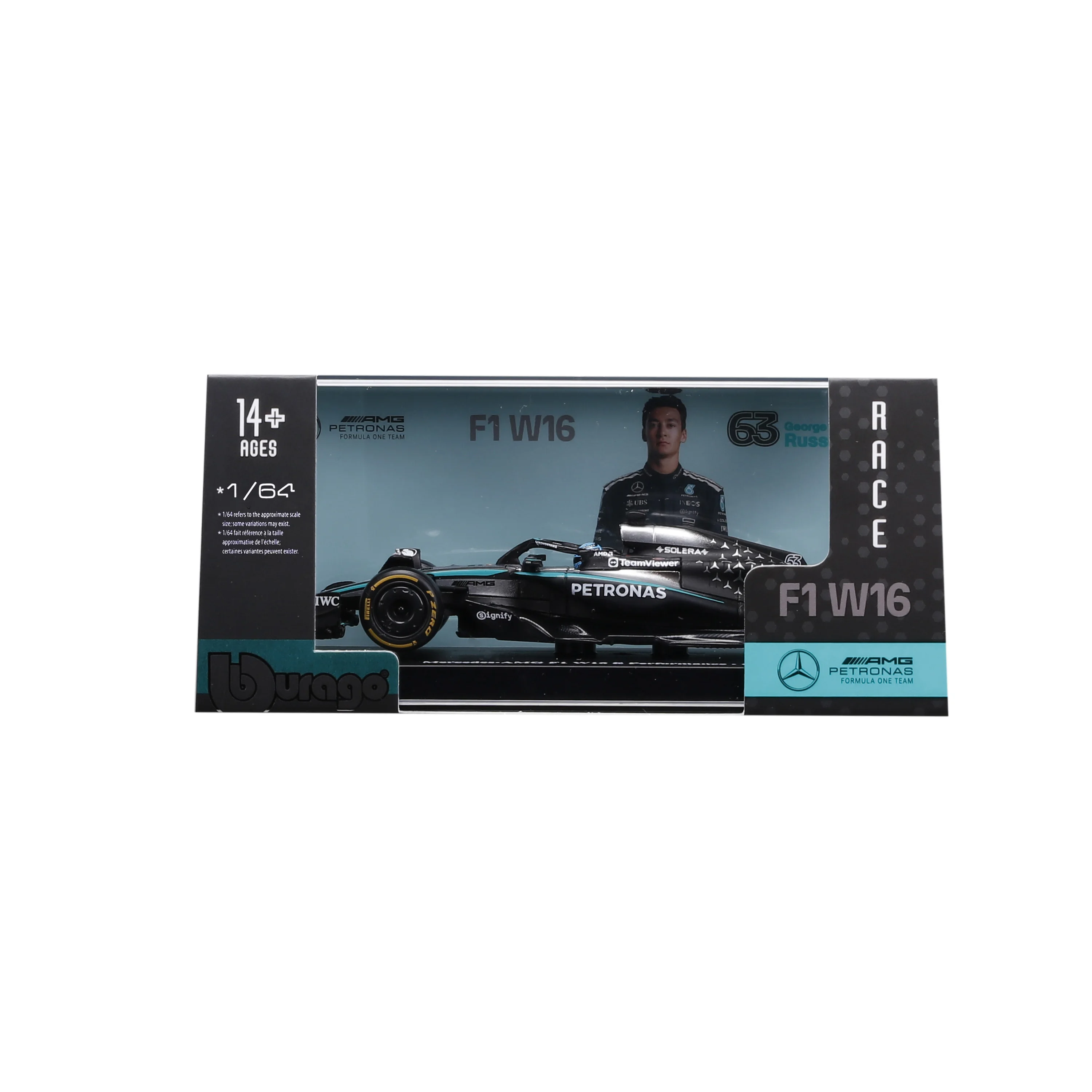 Bburago 1:64 2025 F1 Alloy Car Model SF25 RB21 W16 MCL39 Red Bull Mercedes Ferrari McLaren Formula Racing Die Cast Toy