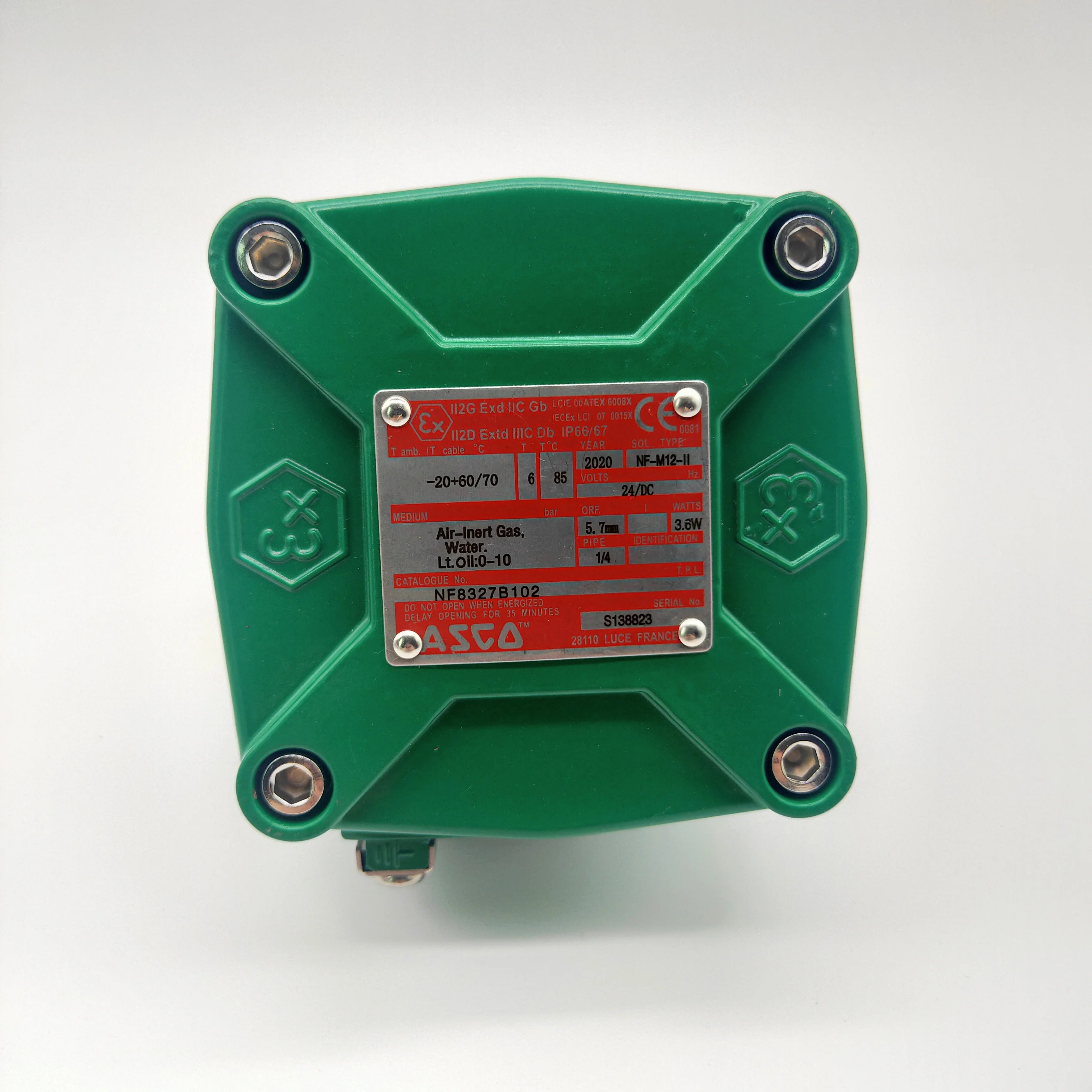 

Hot Sales ASCO explosion-proof solenoid valve NF8327B102