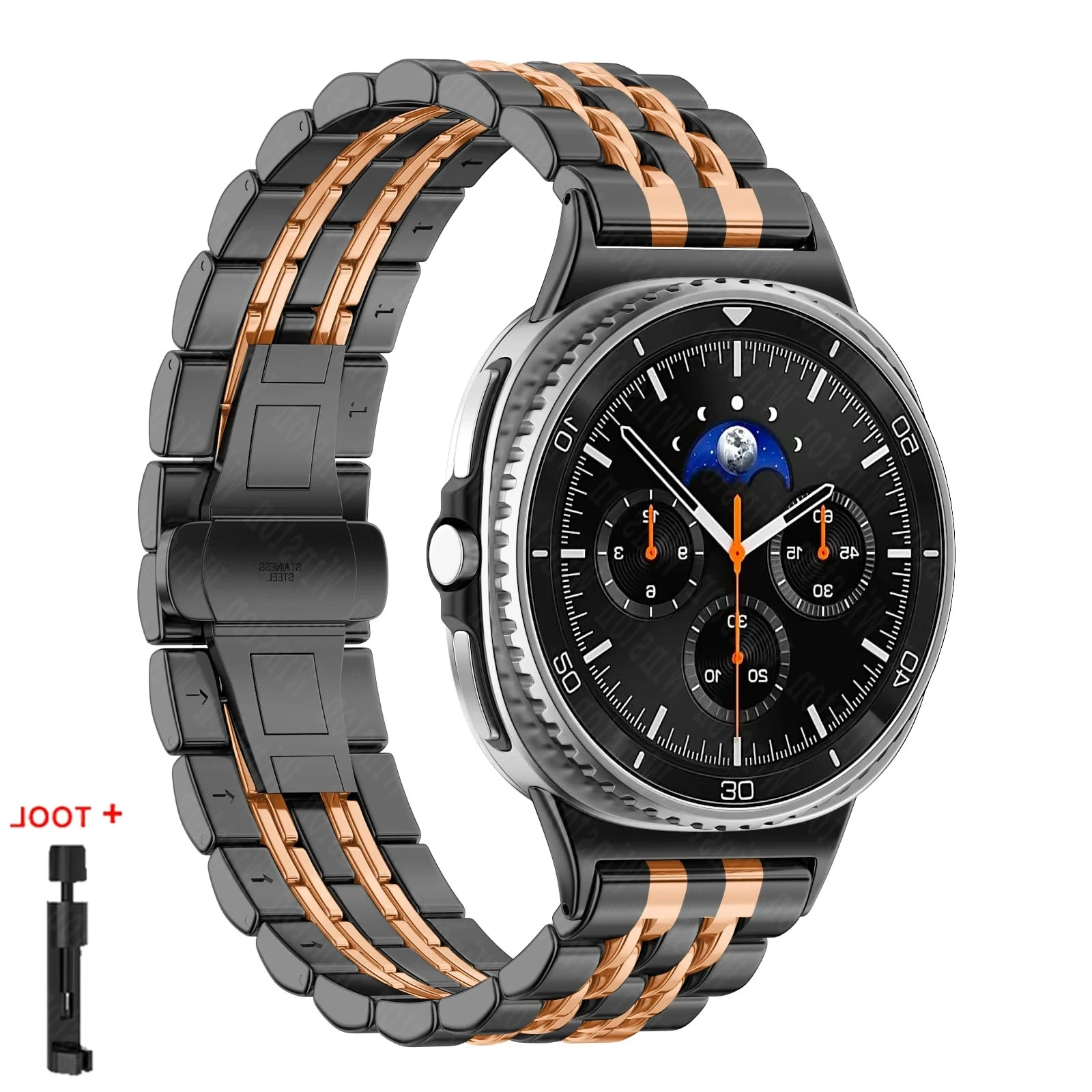 Premium Stainless Steel Metal Bracelet Wristband