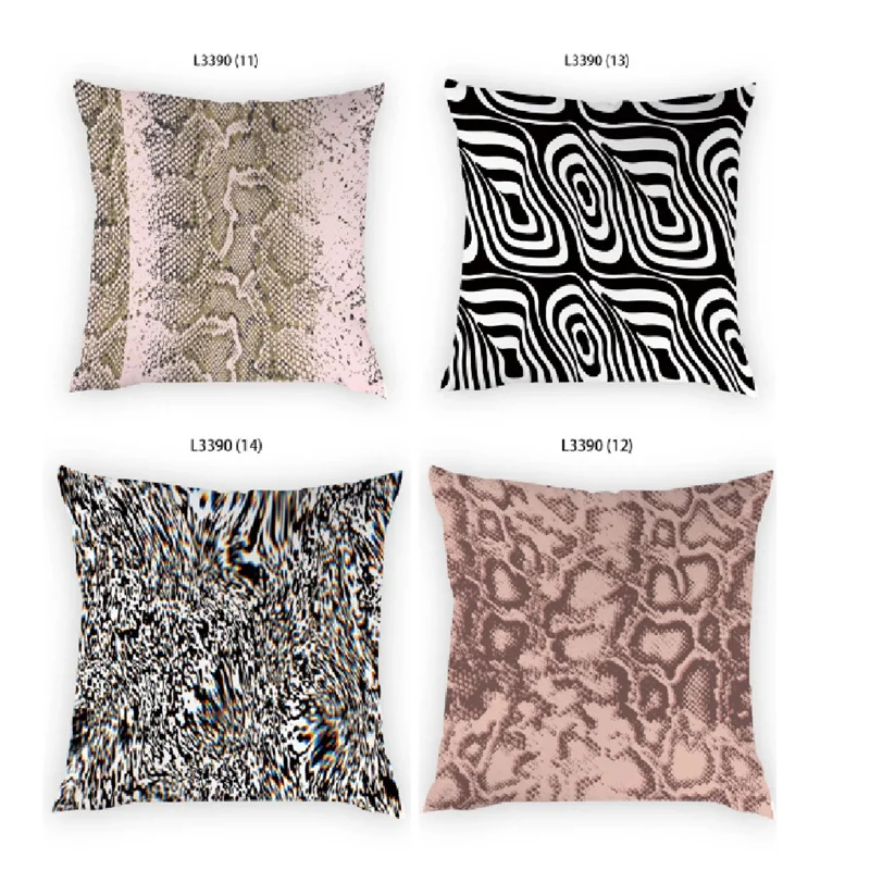 

Black and White Color Pillowcase Geometriclinen Retro Spotted cushion cover Creative Texture Couch Seat Back Cushion Decor DF65