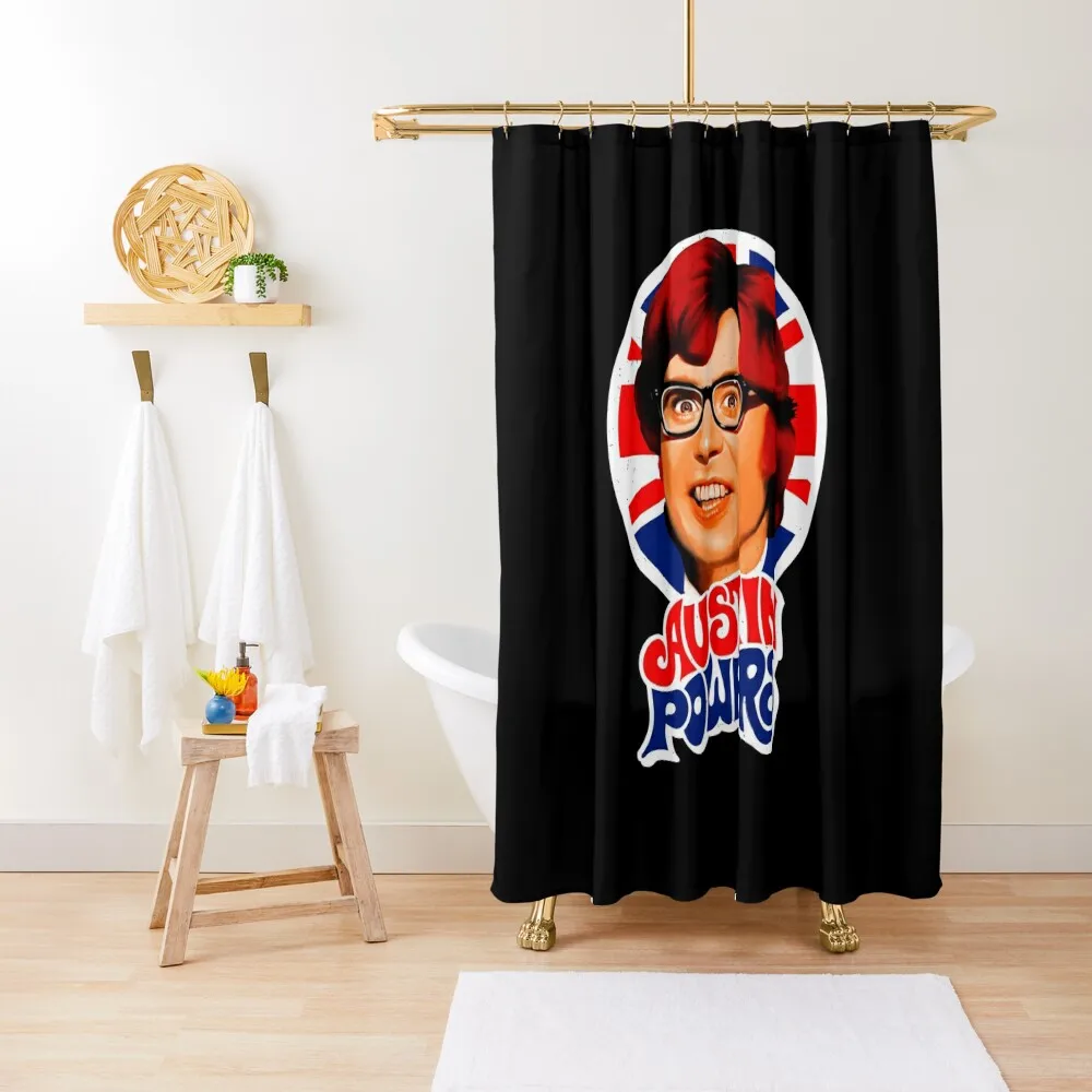 

Austin powers Shower Curtain Bathroom Accessory Waterproof Bathroom Shower Bathroom Accessories Curtain