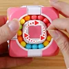 Rotating Bean Intelligence Fingertip Cube for Kids Finger Gyro Antistress Cube Learning Educational Magic Disk Toy Children 3