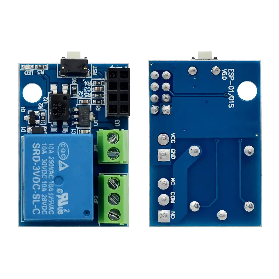 ESP8266 ESP-01S 5V WiFi Relay Module Things Smart Home Remote Control Switch for Arduino Phone APP ESP01S Wireless WIFI Module image 3