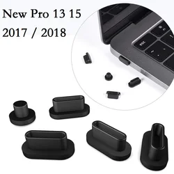 Soft Silicon for Macbook new Pro 13 Pro 15 2018 Touch bar A1989 A1990 Dust plug USB Ports Anti-Dust Plug 2 pcs/lot