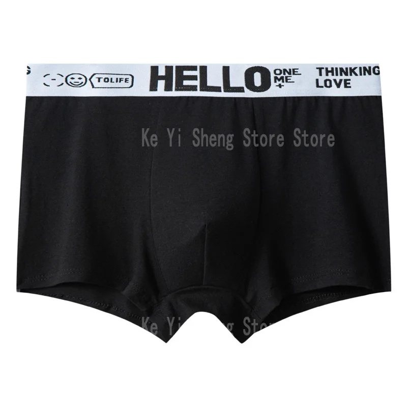 Mens Underwear 5-piece Briefs Breathable Comfortable Set Multiple Colors L-4XL
