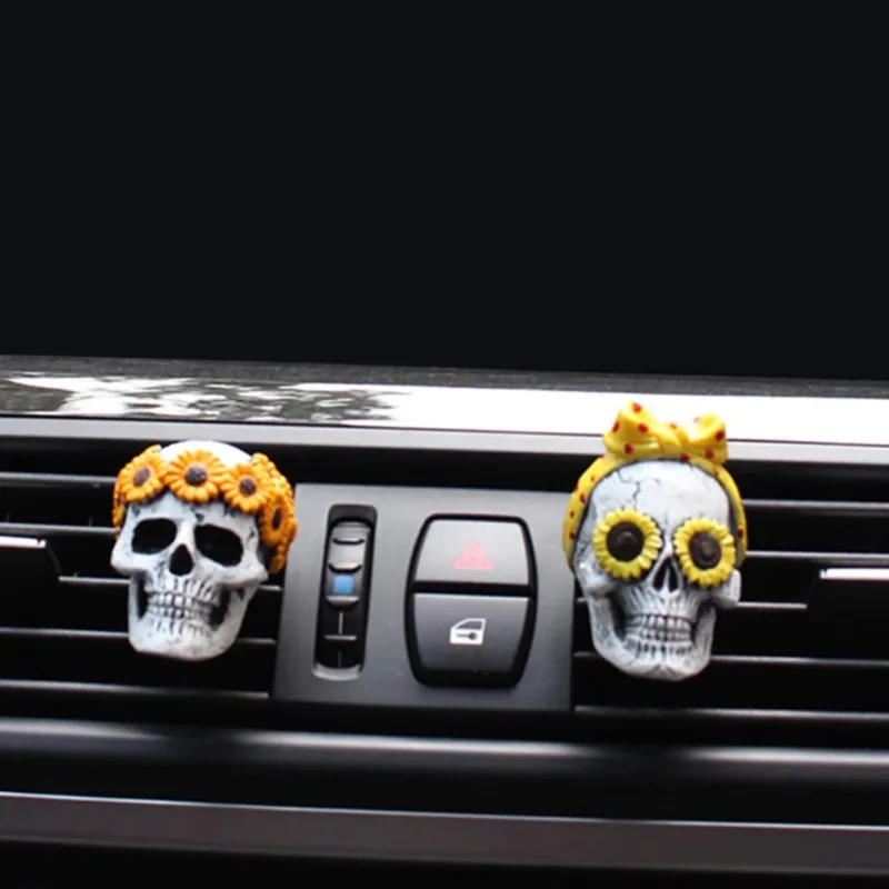 perfume clip exhaust ports New set of ghost head Aromatherapy plug-in essential oil diffuser for essential oil resin decoration