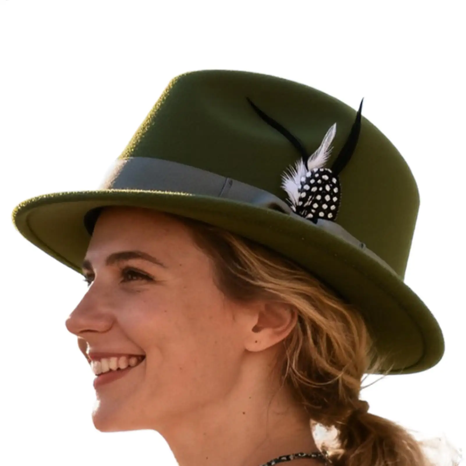 Eleganter Oktoberfest-Hut, Bierfest-Kostüm-Kopfbedeckung für Damen und Herren, Foto-Party für Erwachsene, Oktober-Feierzubehör – Detail 3