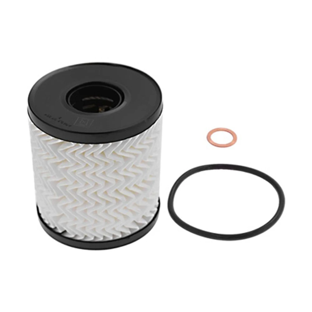 Engine oil filter with o-ring vital for smooth operation