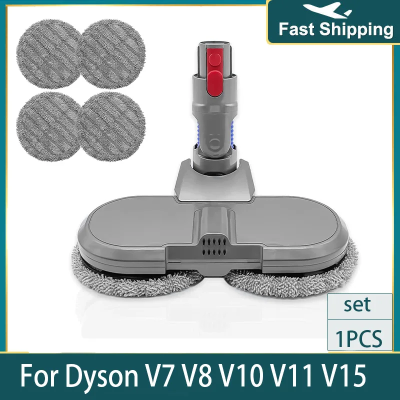 ไฟฟ้า Mop Head สำหรับ Dyson V10 V11 V8 V7เครื่องดูดฝุ่นเปลี่ยนไม้เนื้อ