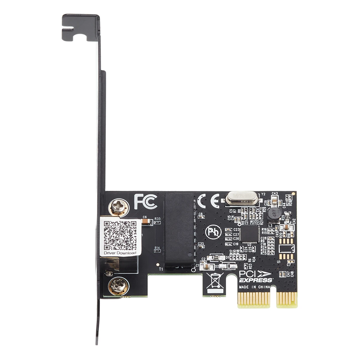 Carte Réseau PCIe 8 Ports Gigabit Ethernet – REALTEK RTL8111H – NEUF