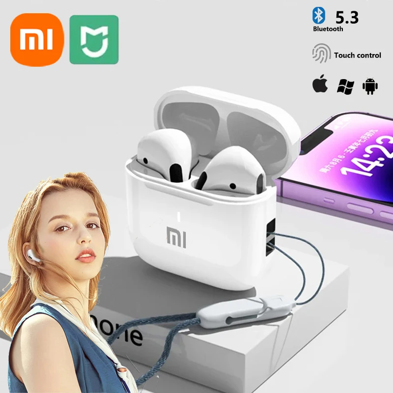 Xiaomi MIJIA AP05 Wireless Earphone Bluetooth 5.3 HIFI Stereo Sound Headphone Waterproof Sport Earbud With Mic Android iOS wireless headphone bluetooth earphones wireless earphone