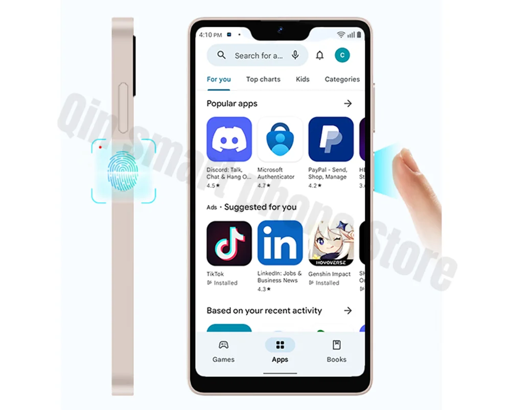 Global Version Qin 3 Qin3Pro Google Services Android 12 MTK Chip 3100 mA 3