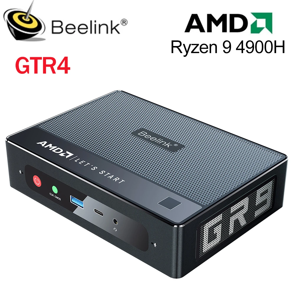 Beelink Gtr4 Mini Pc Ryzen 9 4900h Windows 11 Pro Mini Pc Ddr4 32gb Ssd