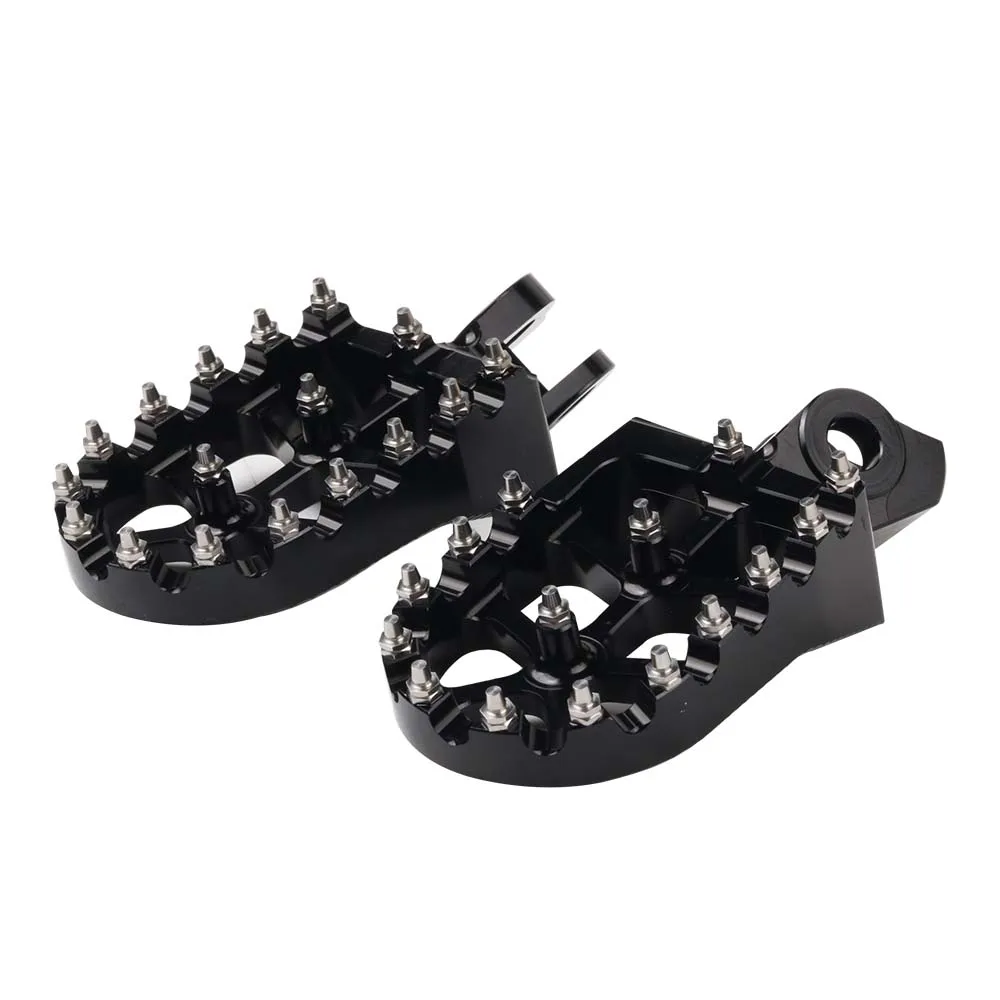 Motorcycle Accessories Footpegs Footrests For Suzuki RMZ250 450 RMX450Z RM125 For Tenere 660 XT660Z