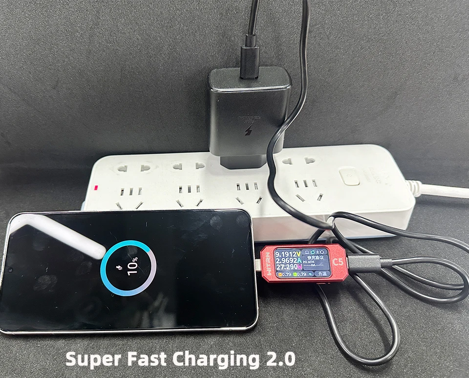 High-Power Samsung USB-C Fast Charger 45W