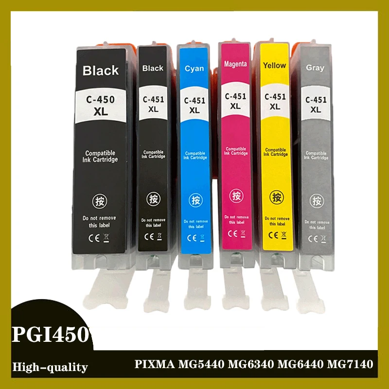 

PGI-450 CLI-451 pci 451 cli450 картридж для canon PIXMA MG5440 MG6340 MG6440 MG7140 mg7540 Ix6540 iX6840 Ip7240 Ip8740 MX924