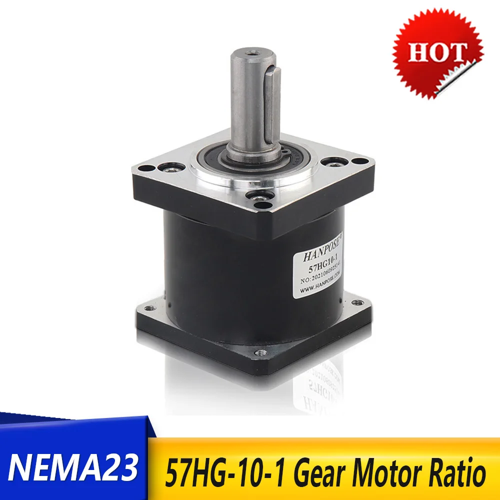 

High precision 57 reduction motor 57HG10-1 for neam23 Stepper Motor ratio10-1 5-1 Planetary Gearbox OSM Geared For 3D Printer