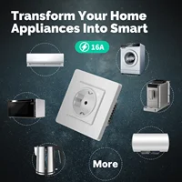 MOES Tuya ZigBee Smart Socket EU Wall Embedded Outlet Energy Monitor Indicator App Remote Control Voice Cotrol Alexa Google Home - Image 5