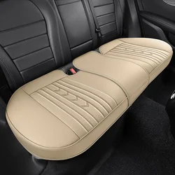 Premium Universal PU Leather Car Seat Cover - Elegant & Durable Car Accessory (Only Rear Seat)