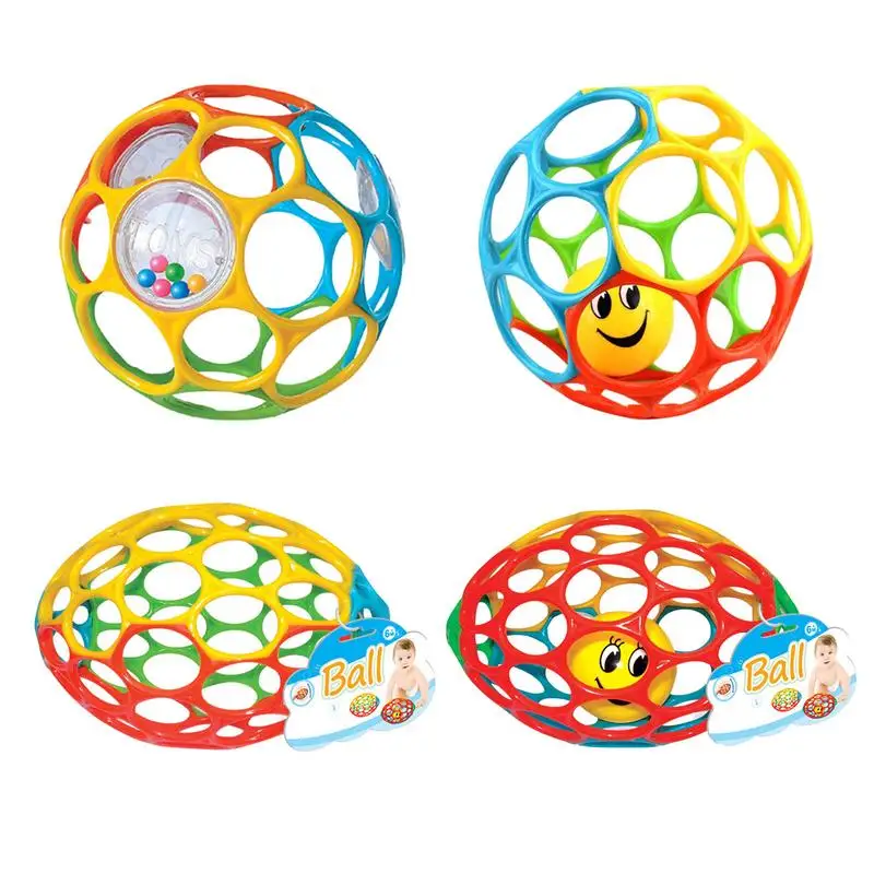 

Детская погремушка, развивающая игрушка для раннего развития, ручной мяч, легкое схватывание, детский захватывающий мяч, гибкий захватывающий мяч для малышей