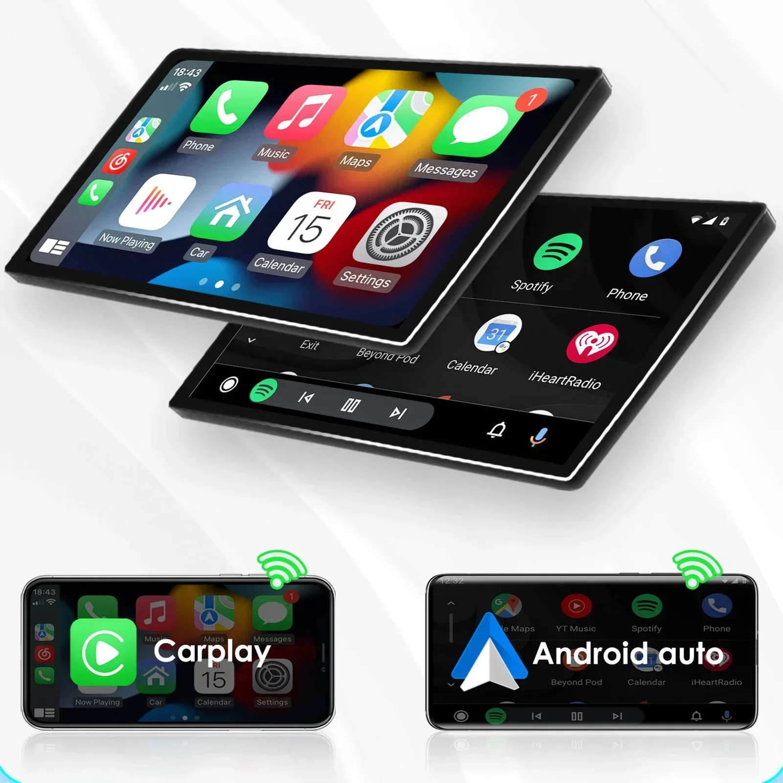 Radio para Auto Hizpo de 9'' con Sistema AI 7862, Cámara 360, CarPlay, Android Auto para KIA Sportage 3 2010-2016, Navegación GPS, Reproductor Multimedia 2