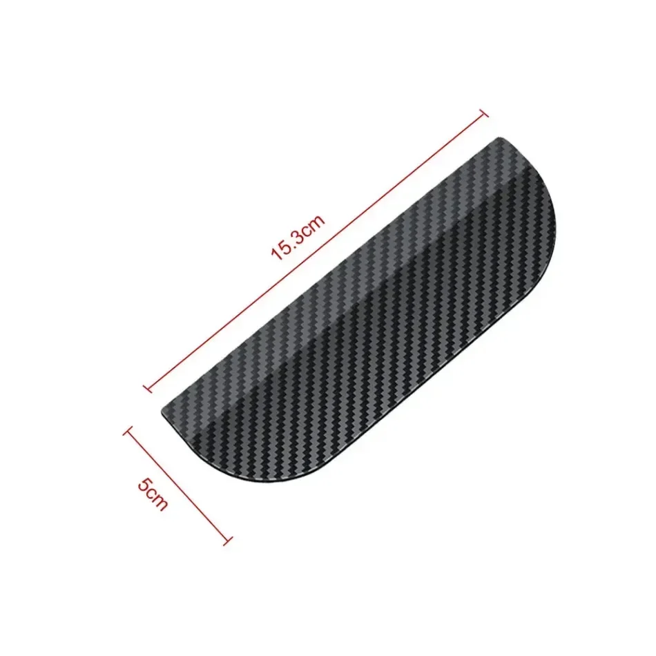 2Pcs Universal Car Rearview Mirror Rain Eyebrow Visor Clip-on Side Snow Sun Visor Rain Cover Car Exterior Accessories