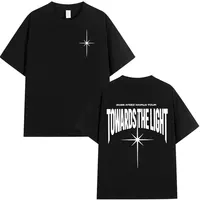 2025 Ateez World Tour Towards The Light T Shirt Korean Kpop Fashion T-shirt Men Women Casual Cotton Cozy Short Sleeve T-shirts 1