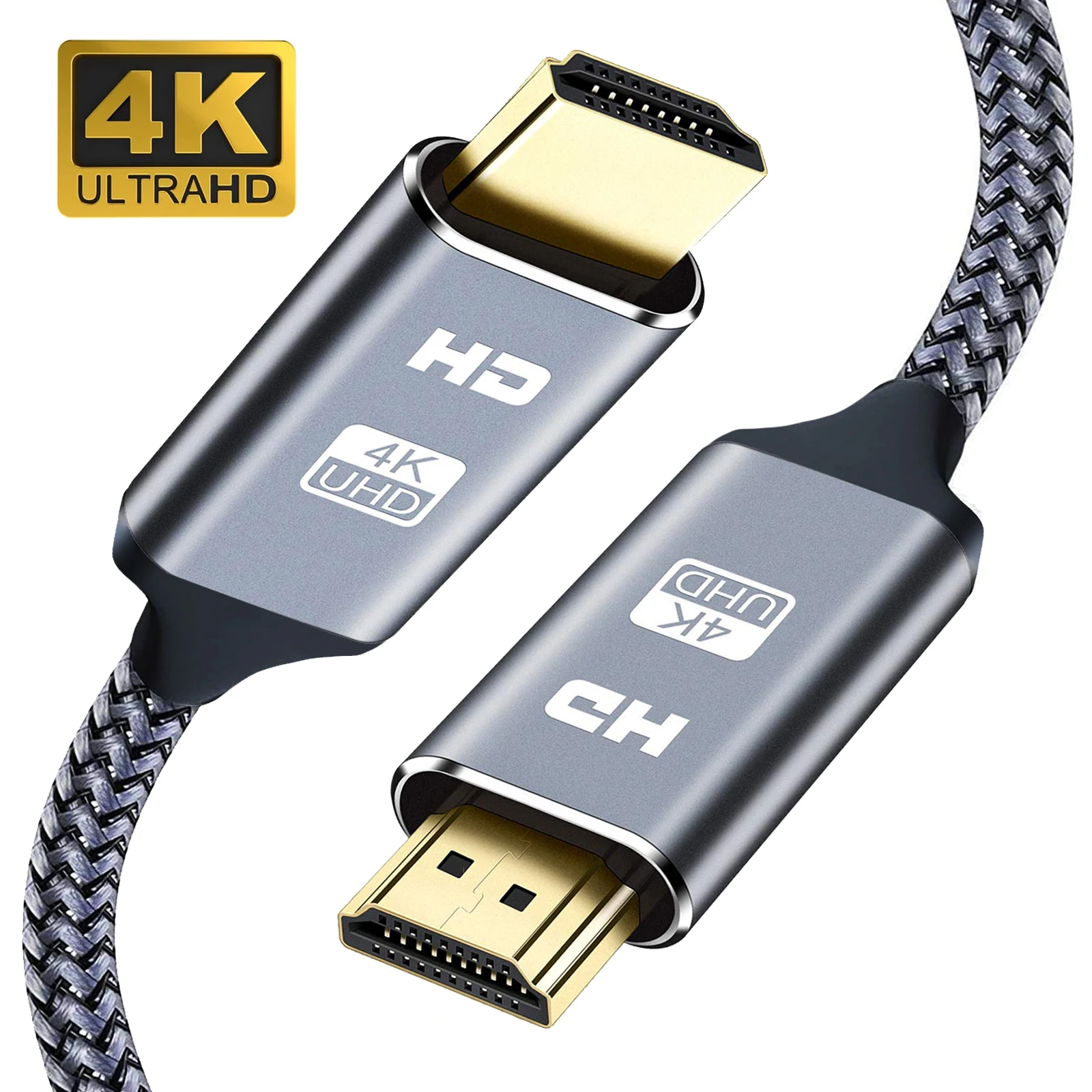 Hdmi Cable 2.0 4k Cable For Ps4 Ps3 Xbox Fire Tv Stick Blue Ray Player