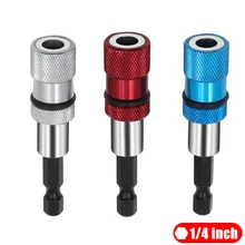 

1/4 Inch Hex Shank Magnetic Bit Holder Screwdriver Set Hex Driver with Drill Extensions Electric Screwdriver Bits