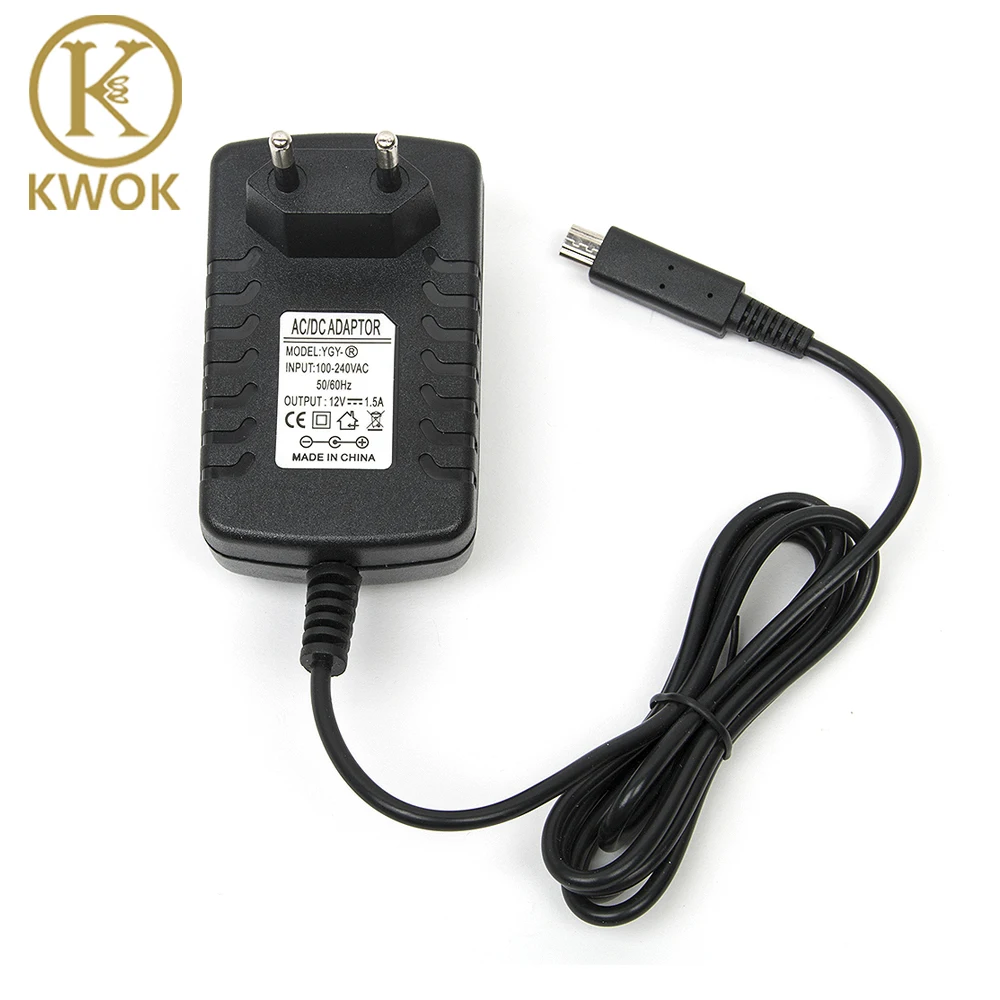 12v 1.5a 18w Charger Adapter For Microsoft Eu Plug Tablet Battery Charger For Acer Iconia Tab