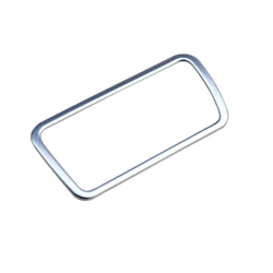 Instrument Panel Light Switch Button Cover with Brushed Chrome Trim (1Pcs)