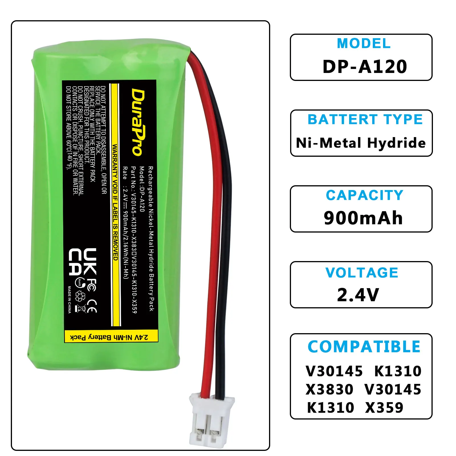 Batterie Ricaricabili AAA 750mAh Per Telefoni Cordless Panasonic E Gigaset - Conf Da 4, Ni-MH - Foto 11