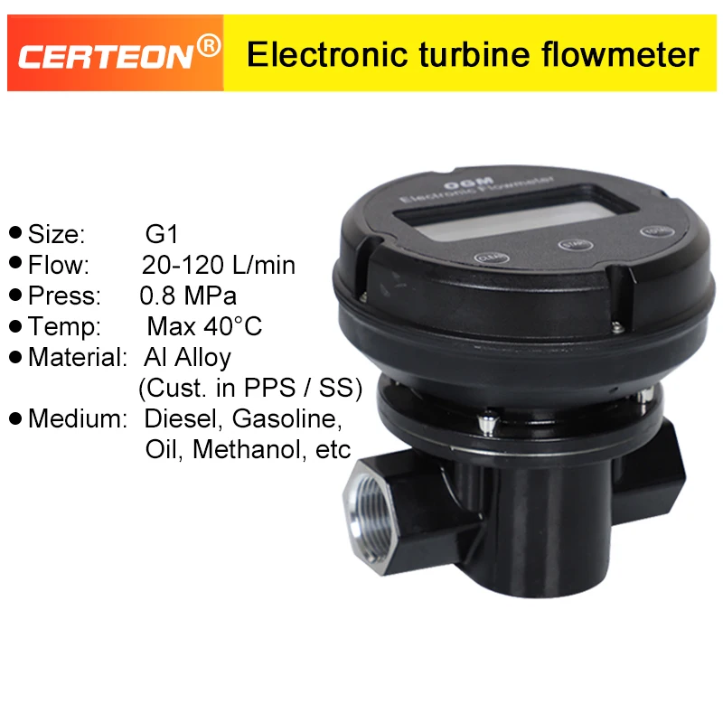 Oval Gear Flow Meter High Accuracy OGM Flow Meter Digital Oil Water ...