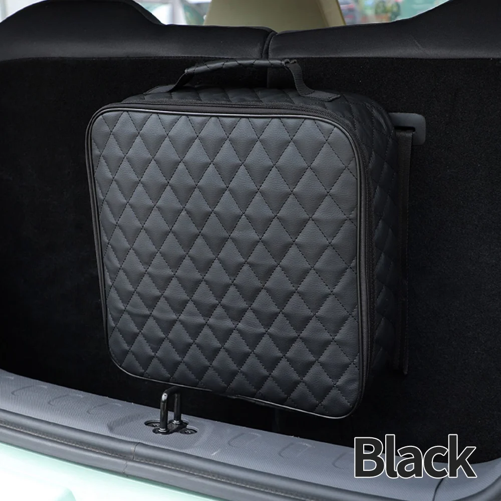 1 adet Araba Bagaj Saklama Kutusu - Mini, Çok Renkli, Çok Fonksiyonlu, Hafif ve Kullanışlı Saklama Çözümü