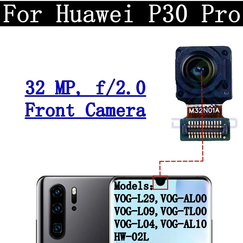Camera Module Huawei 32mp Front Camera Original Front Rear Camera