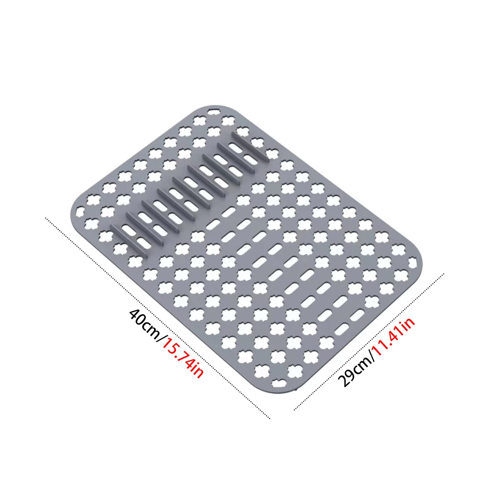 Silicone Sink Protector Mats Dish Drying Mat Counter Protector for Kitchen  Utensils and Dishes(Gray) - AliExpress