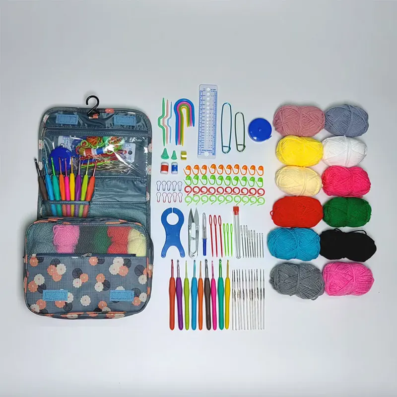 119-Piece Complete Crochet Kit 1