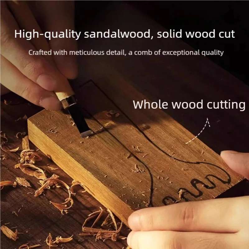 Head Massagers Scalp Wood Six-claw Meridian Head Therapy Body Massage Tool Natural Sandalwood Neck Back Scraping Massage Tool