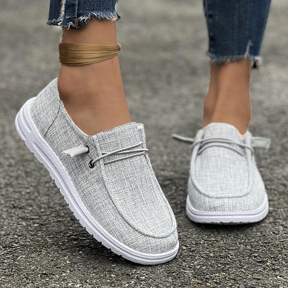 SHLIANG Damen Canvas Atmungsaktive Mode Vulkanisierte Sportschuhe Frau Casual Flache Schuhe Weibliche Leichte Wanderschuhe SB168_voghion.com