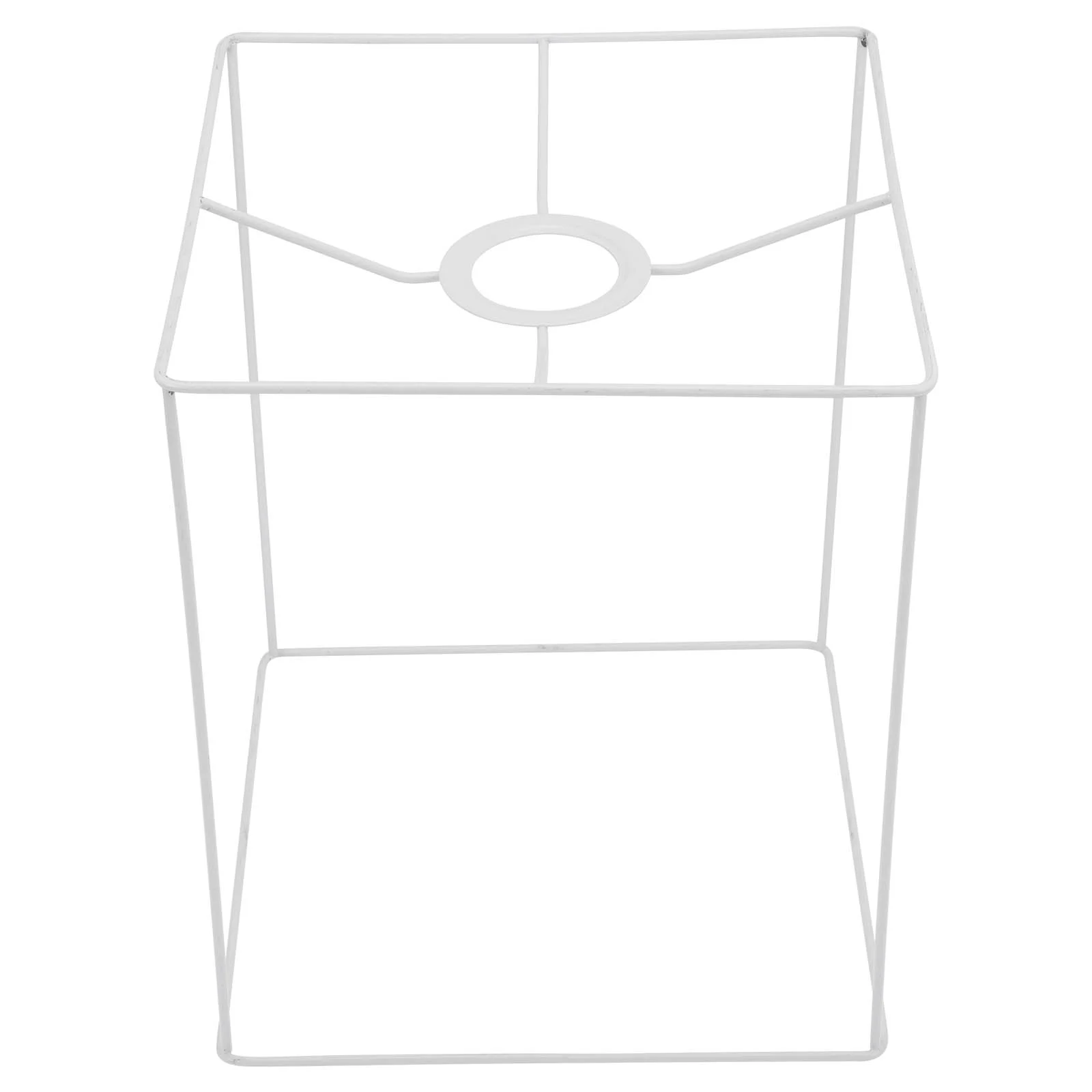 

Wrought Iron Lampshade Holder Vintage Pendant Light Desk Table Rack Stand Frame Making Supply Hanging DIY