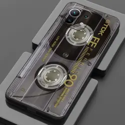 Retro Cassette Tape Circuit Board Camera Design Phone Case Cover for POCO X4 Pro 5G (ZMBLA 01)