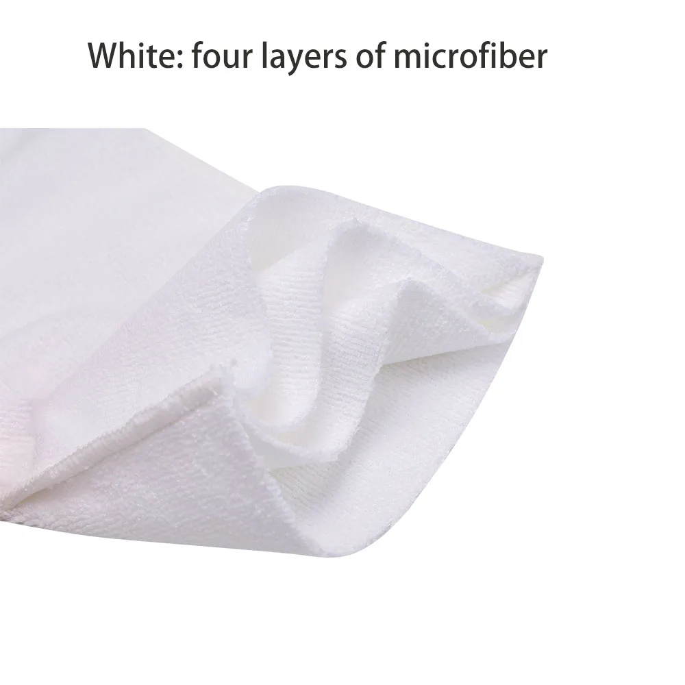 1pc/3pcs/5pcs Washable Bamboo Charcoal Adult Diapers Resuable Microfiber Insert Breathable Skin-Friendly