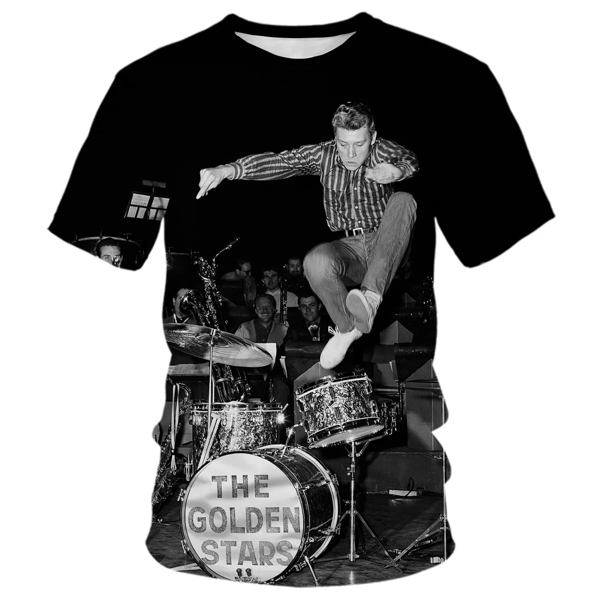 Music Singer Rock Rap 3D Print T Shirt Streetwear