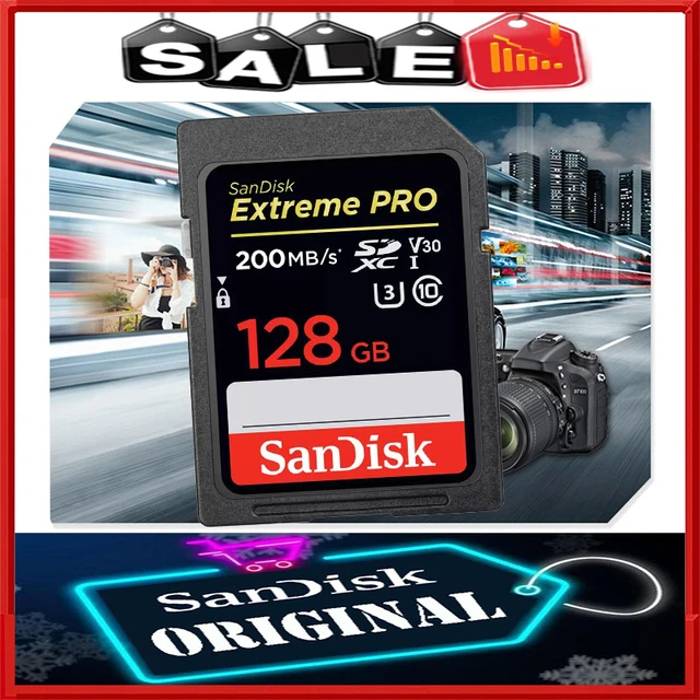 SanDisk Ultra Original Cartão SD Cartão de memória para câmera de carro DV  SLR