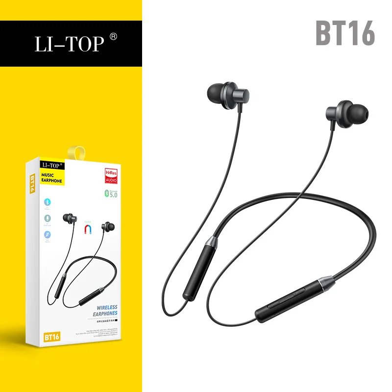 

Original Bluetooth5.0 Wireless Earbuds Magnetic Neckband Earphones IPX5 Waterproof Sport Headset with Noise Cancelling Mic