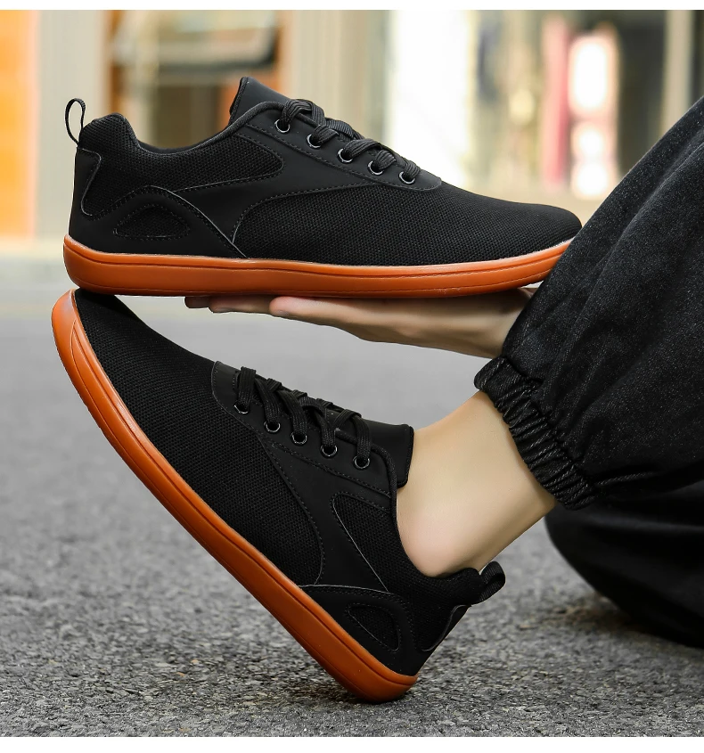 Minimalist Barefoot Walking Shoes For Men With Wide Toe Box_voghion.com